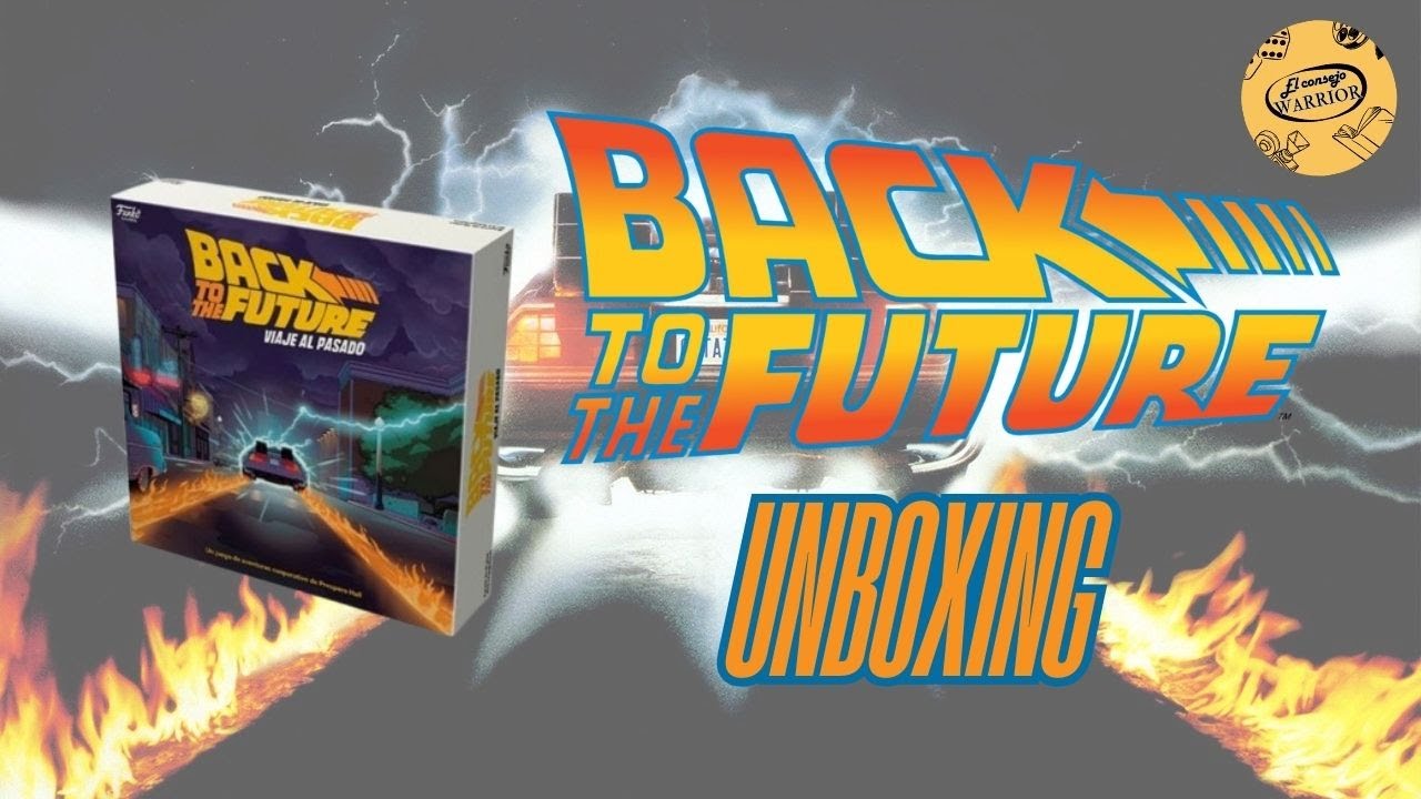 Unboxing del Juego de Mesa de Regreso al Futuro: Viaje al Pasado 🎲 ¡Desempaquetando el Tiempo!