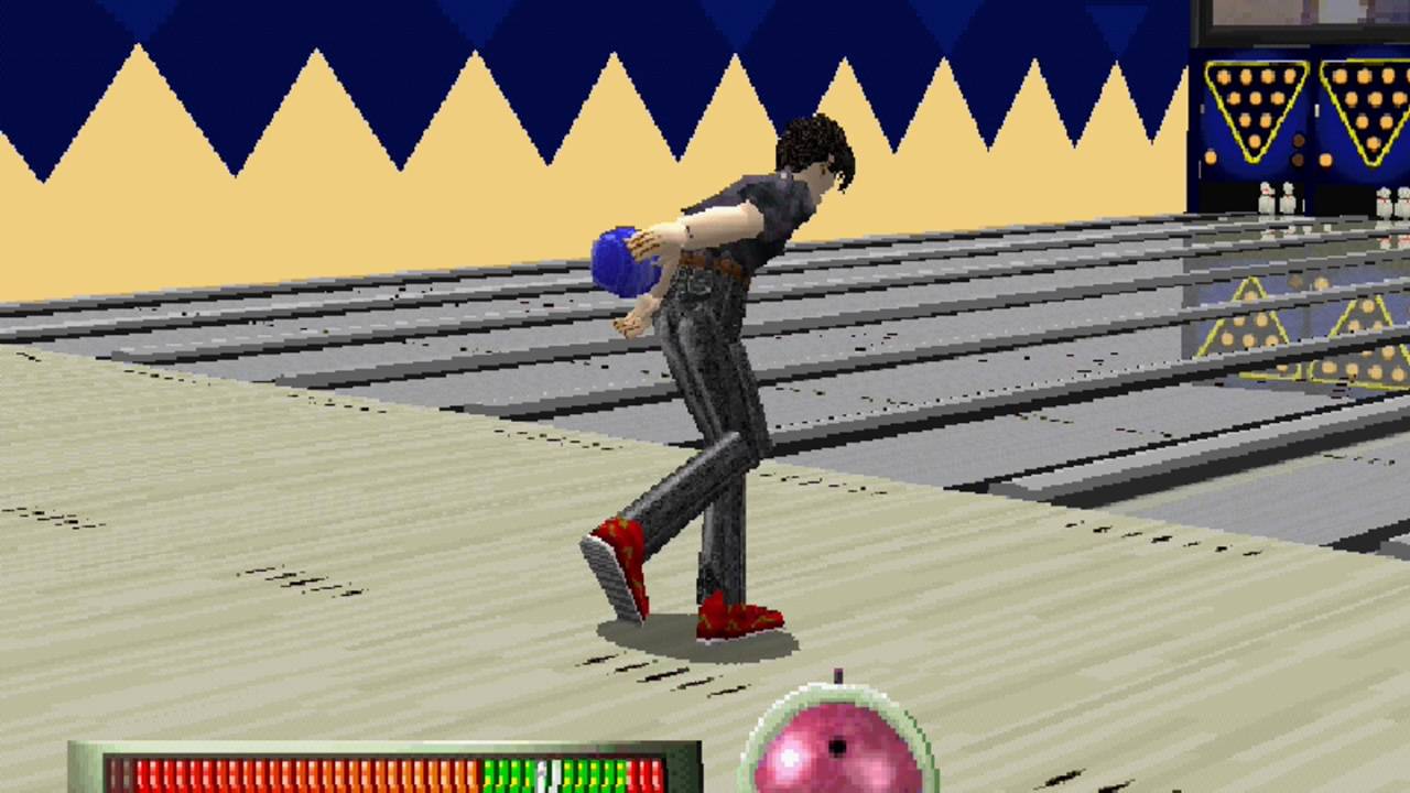 Family Bowling (ファミリーボウリング, PS1) - 211 game