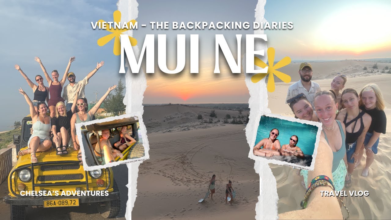 Vietnam | Mui Ne! Pool Day & Sand Dunes, riding ATV's, Sand Sliding and more!!