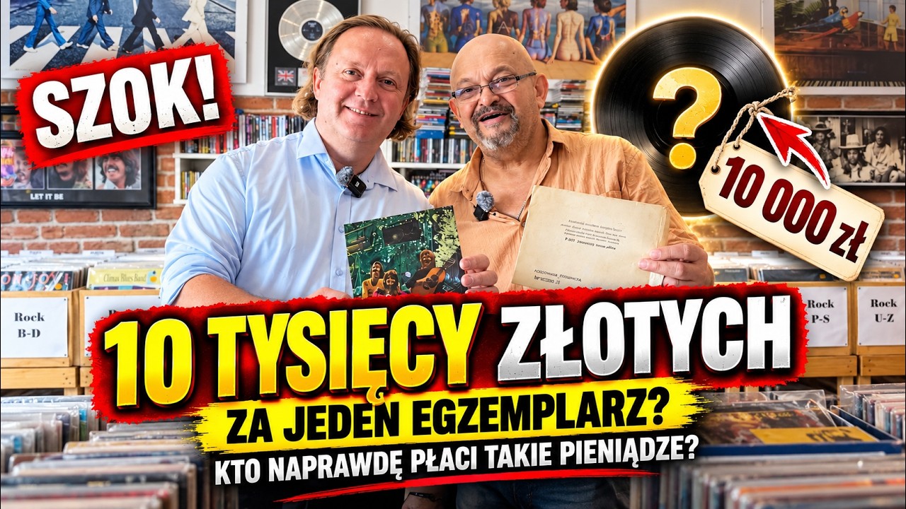 10 000 ZŁ ZA JEDEN WINYL? Kto naprawdę płaci takie pieniądze? Mike Oldfield, King Crimson, Quenn