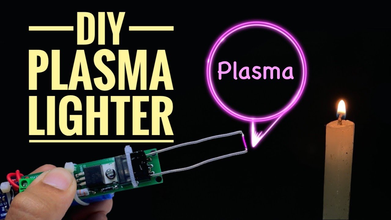 How to make a Plasma arc lighter | Rechargeable