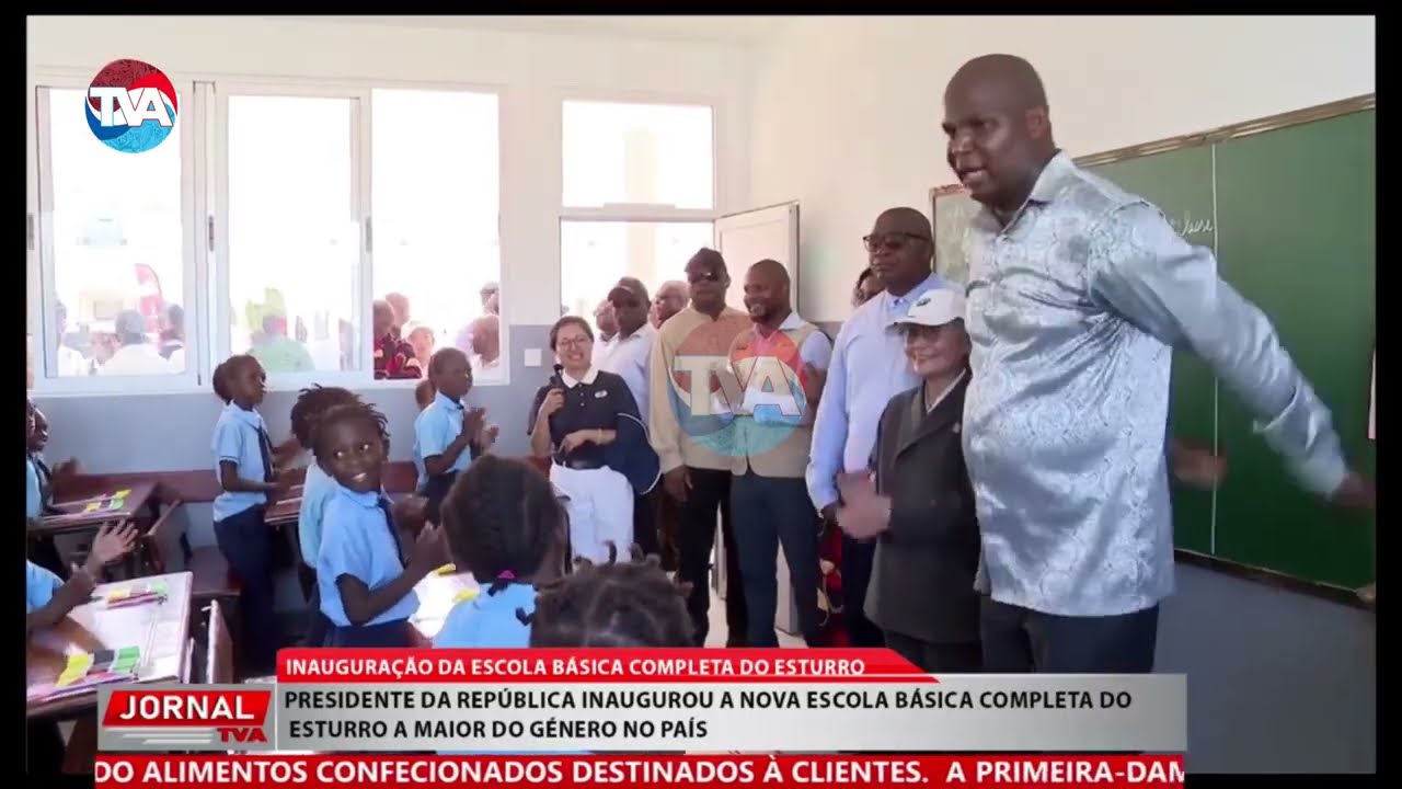 PRESIDENTE DA REP&Uacute;BLICA INAUGUROU A NOVA ESCOLA B&Aacute;SICA COMPLETA DO ESTURRO A MAIOR DO G&Eacute;NERO NO PA&Iacute;S