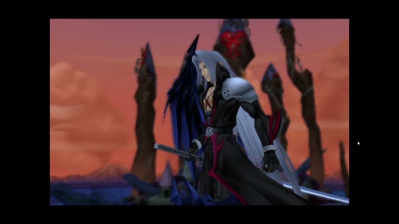 Kingdom Hearts 2 - (Defeating me is meaningless, Cloud. You know that more than anyone)