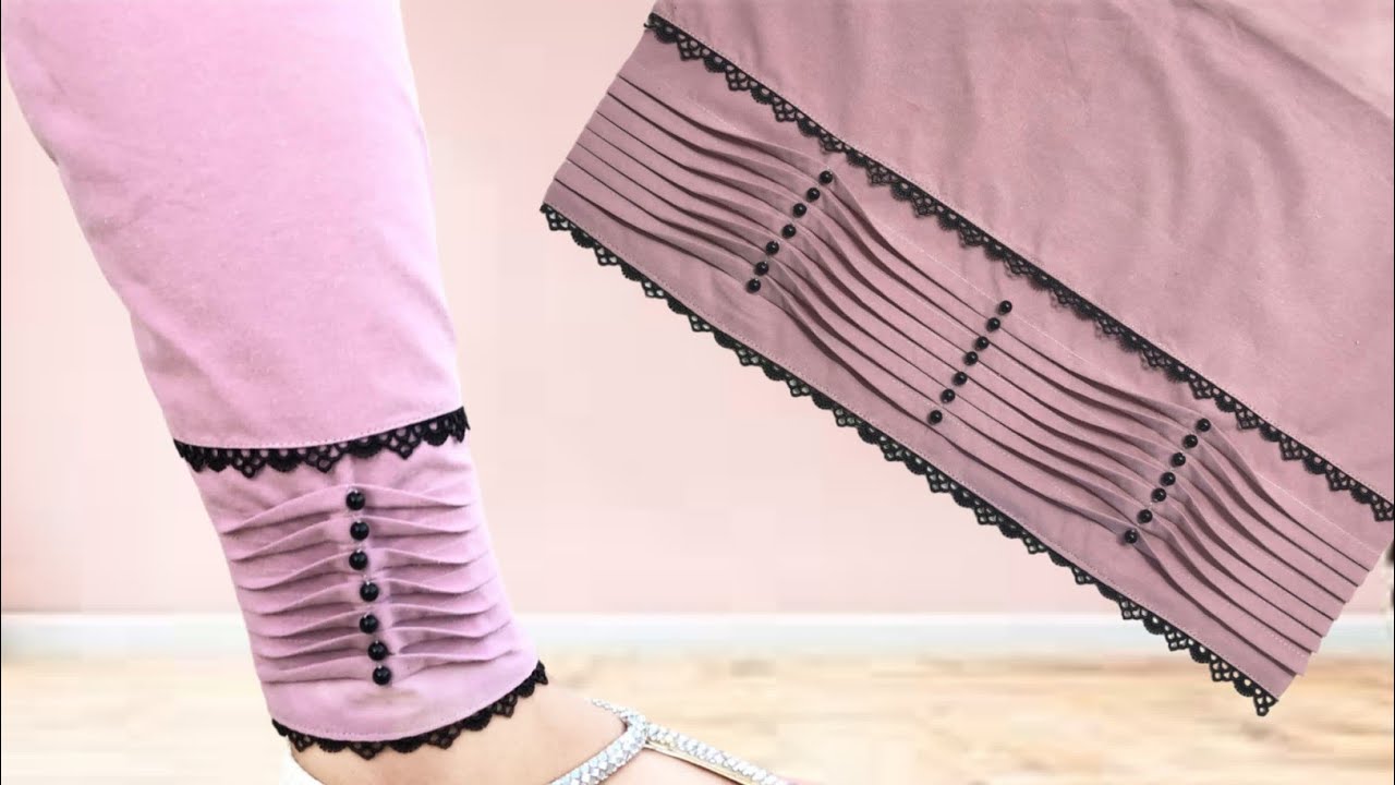 Poncha design for suit || trouser design || #nabiladressingdesigner