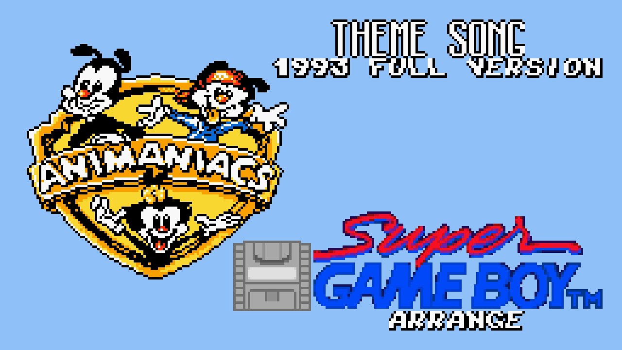 Animaniacs - Theme Song (1993 full version) - Super Game Boy arrange