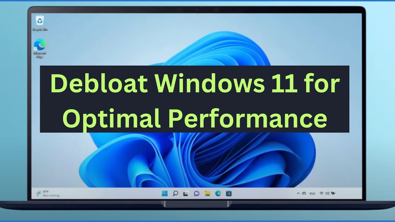 How to Debloat Windows 11 for Optimal Performance (✅NEW 2025)