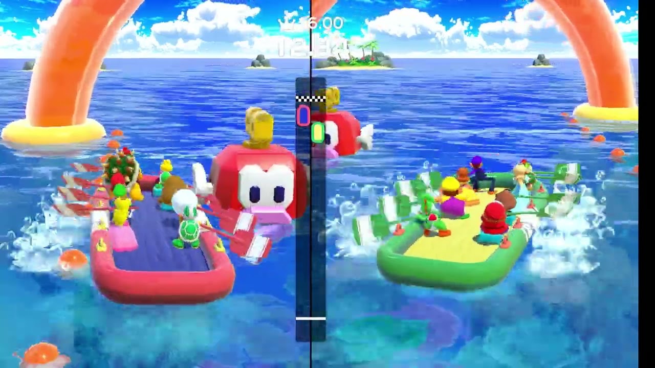 SUPER MARIO PARTY!JUEGOS AL AZAR!   GAMEPLAY!!