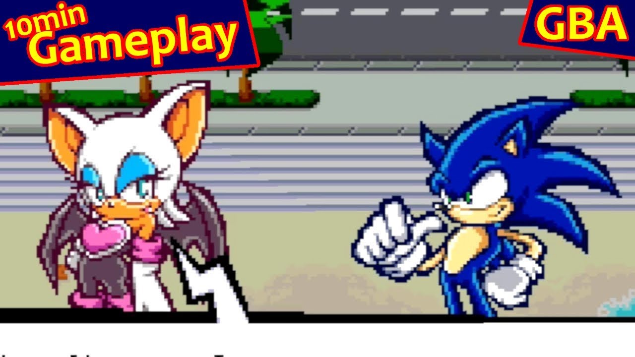 Sonic Battle ... (GBA) Gameplay