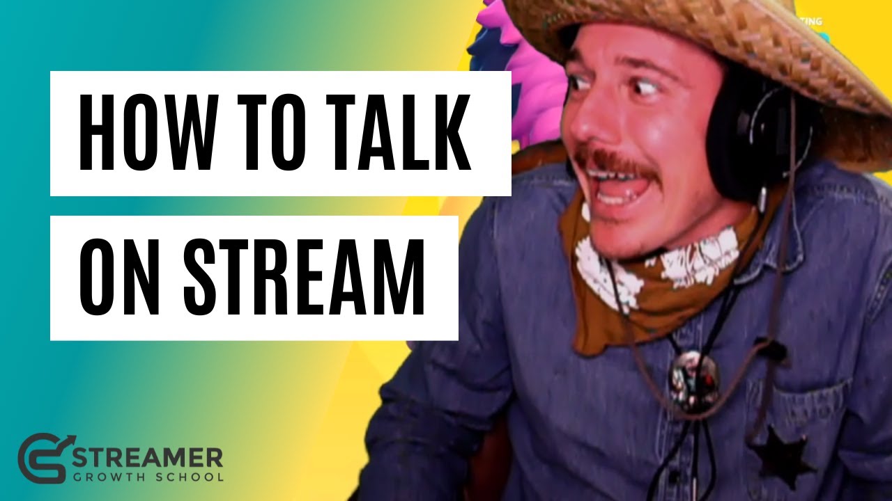 How to talk on stream (even when chat is quiet)