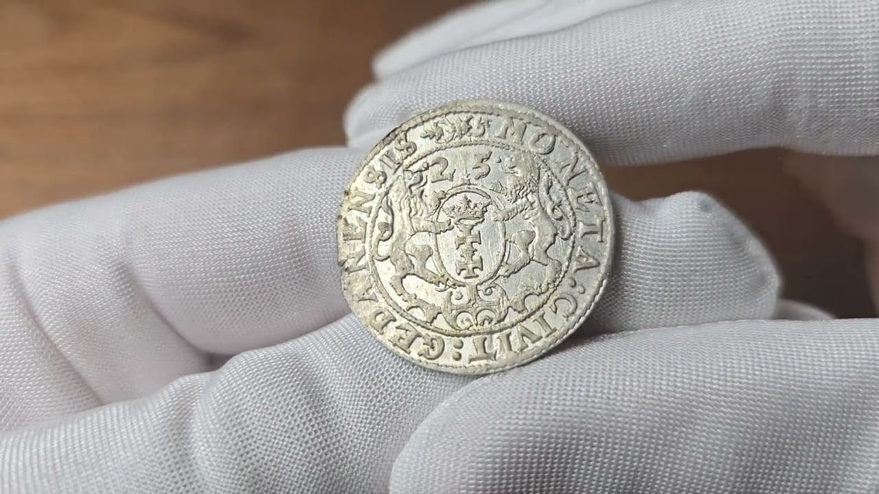 Zygmunt III Waza. Ort (18 groszy) 1625, Gdańsk - PIĘKNY | Świąteczna Aukcja 47