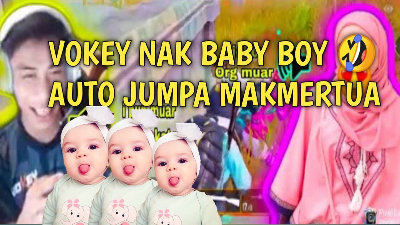 Apabila BUAYA VOKEY beraksi auto jumpa MAMA MERTUA | Siap nak baby pulak tu weedeeyyy VOKEY!!!