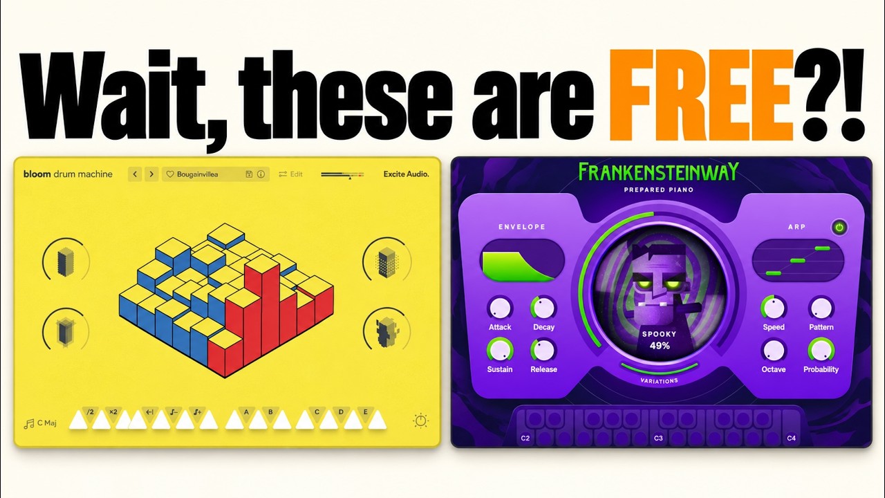 7 NEW FREE Plugins That Shouldn't Be FREE (+ DEALS)