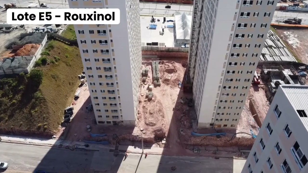 Andamento das obras - agosto de 2025