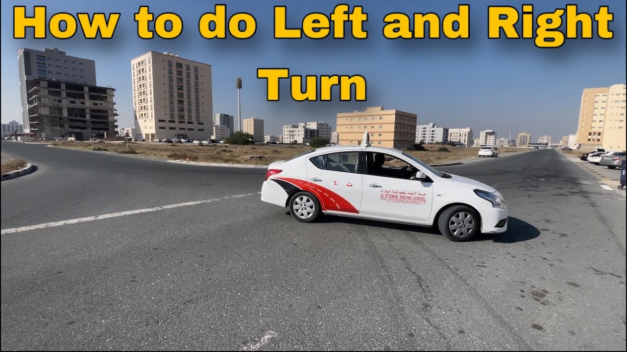 How to take Left and Right Turn