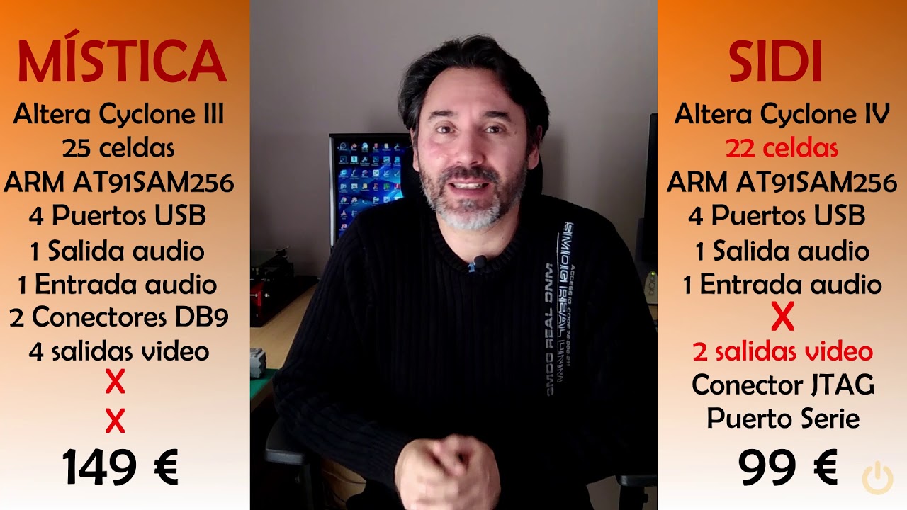 MÍSTICA Vs SIDI FPGA