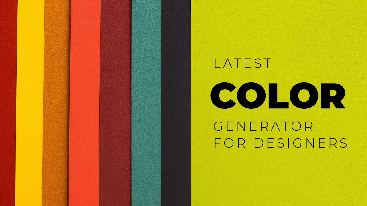Latest Color Generator Websites for Designers  |  Color  |  COLOUR  |  All about Color for designers