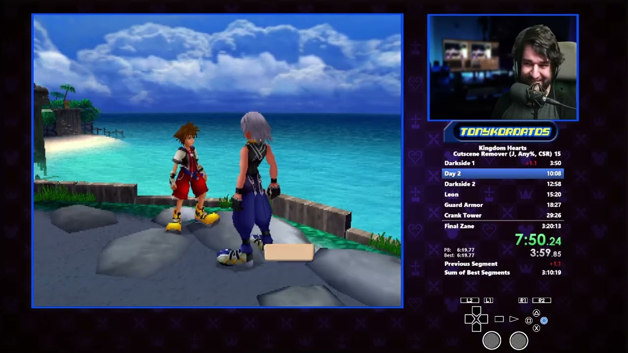 Kingdom Hearts 1 Japanese Any% CSR 3:12:29