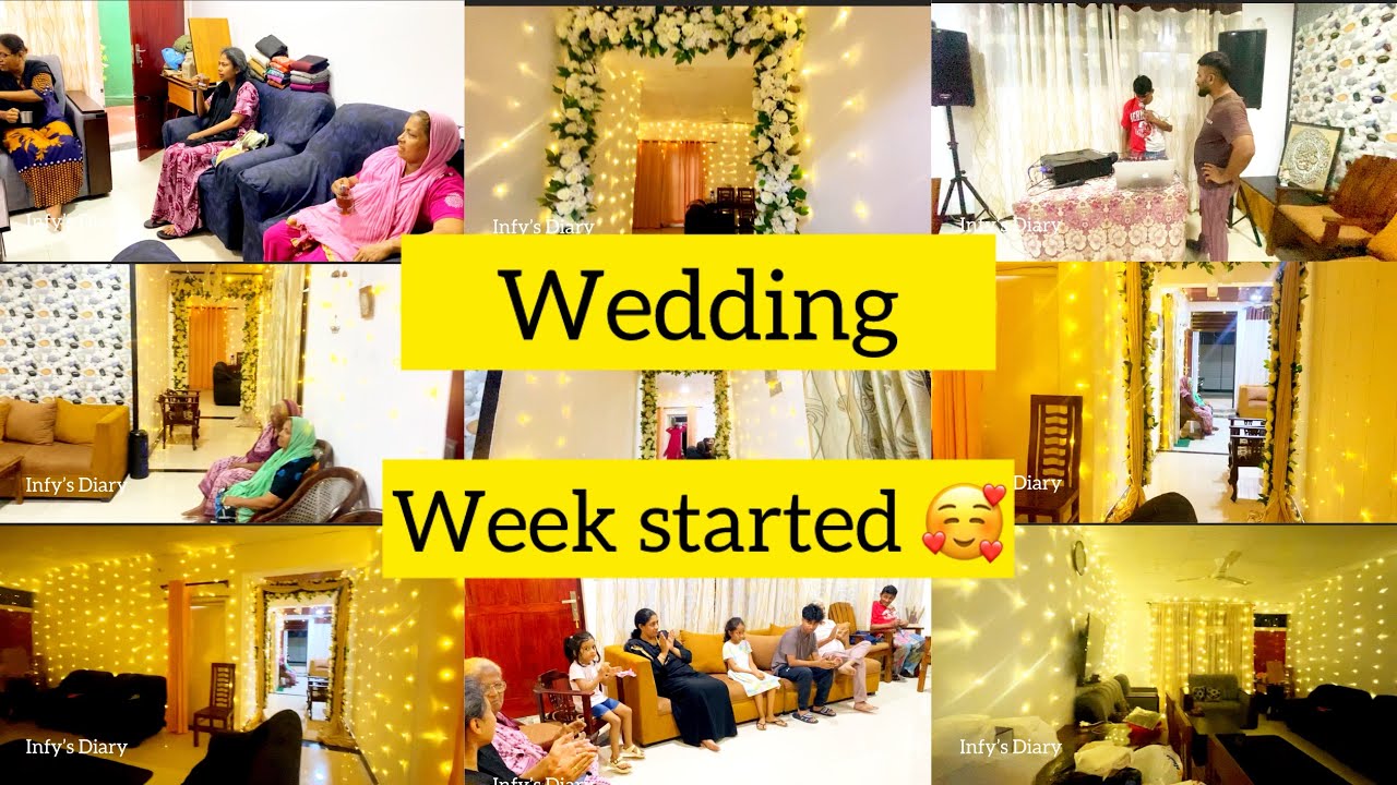 Infy’s Diary ~73rd page #weddingpreparation #wedding #weddingvlog #srilanka #muslimwedding