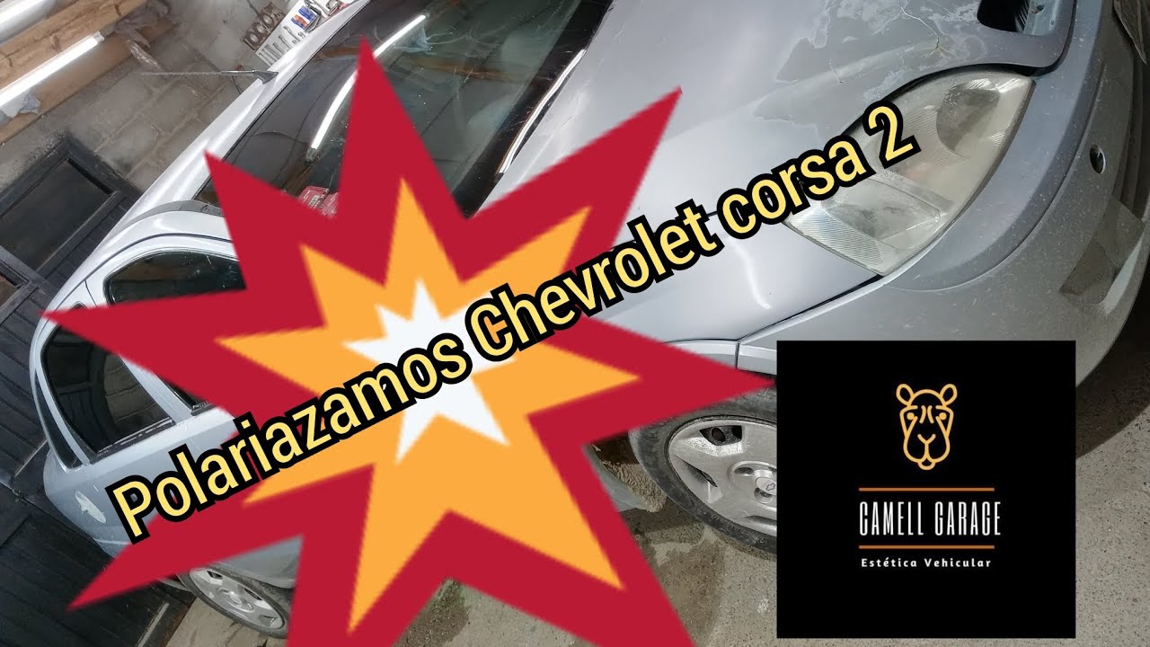 polarizado Chevrolet corsa 2