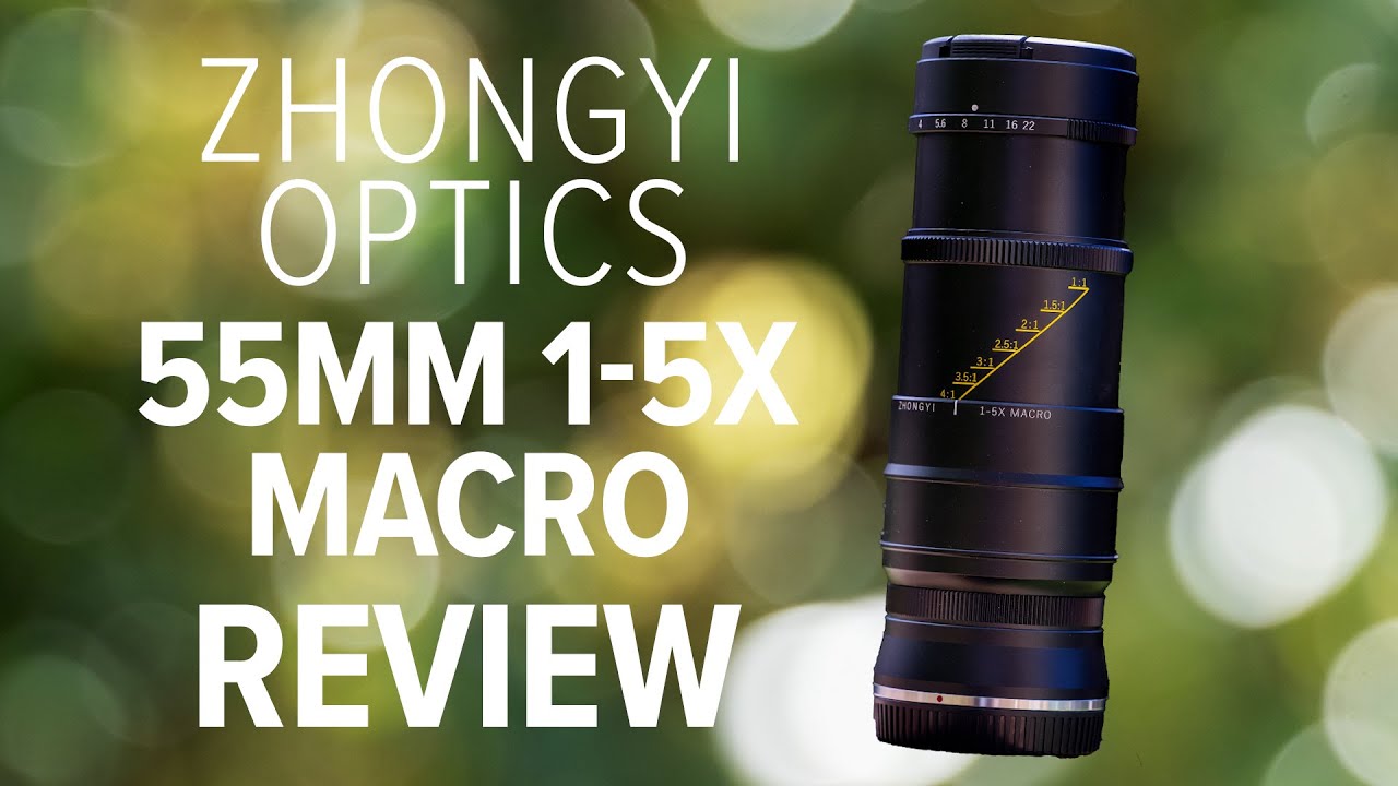 NEW Mitakon Zhongyi Optics 55mm 1-5x Macro Lens | INSANE magnification!