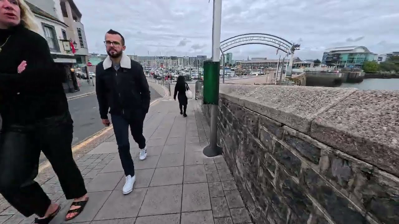 Plymouth Devon United Kingdom Walking Tour 4K