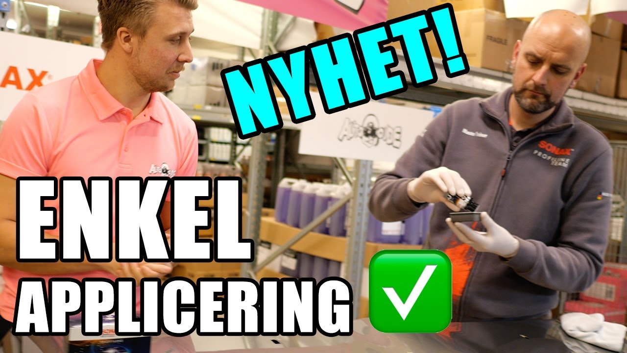 LACKFÖRSEGLING SONAX CC ONE!