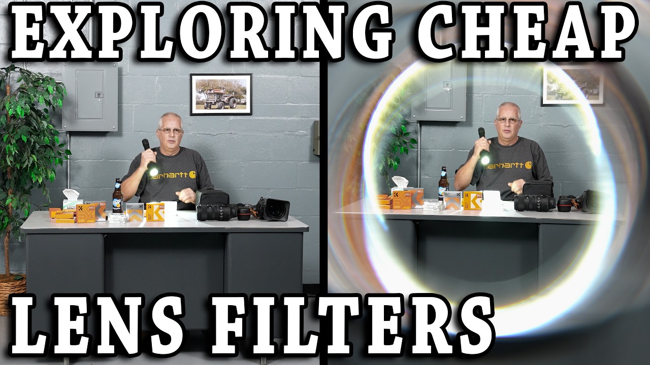 Testing Several $25 Lens Filters For Video