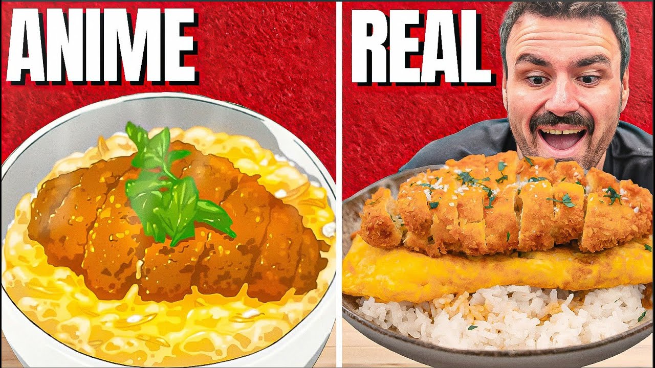 COCINE recetas de ANIME en la VIDA REAL