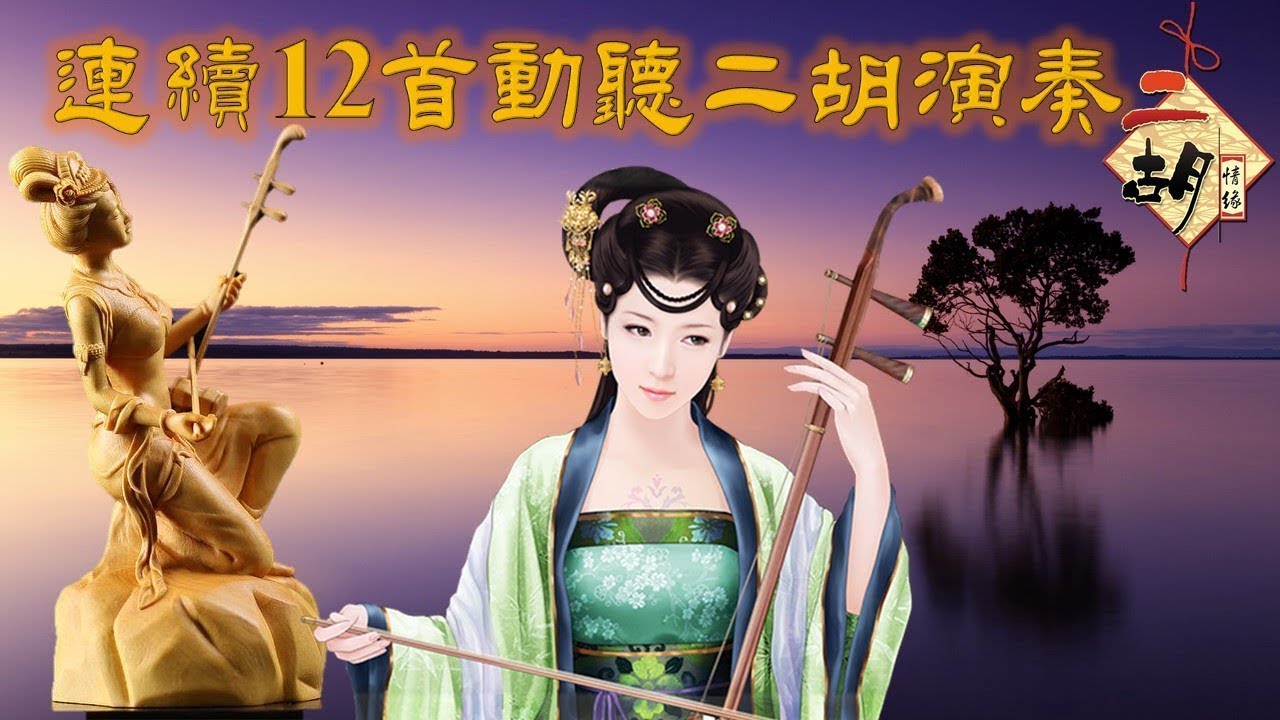 連續12首動聽二胡演奏二胡情緣2