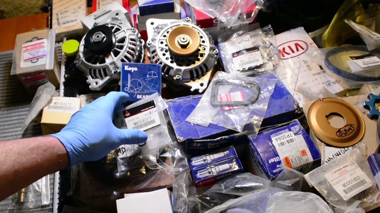 МегаКрутое ВИДЕО по подбору запчастей 🔧РЕМОНТУ🔨 для ДВС 4G63 DOHC (1G) 1987-94г❗❗❗ #eclipse #4g63