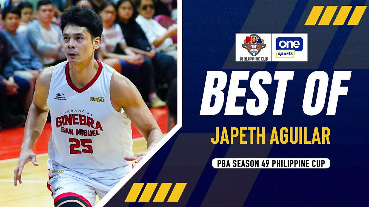 BEST OF JAPETH AGUILAR | PBA SEASON 49 PHILIPPINE CUP | HIGHLIGHTS