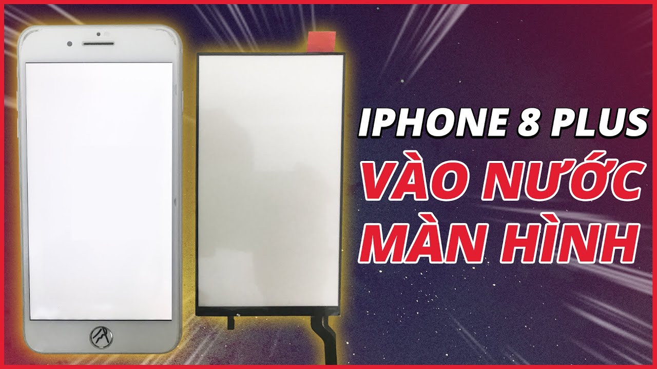 Thay phản quang iPhone 8 Plus bị vào nước | Điện Thoại Vui TV