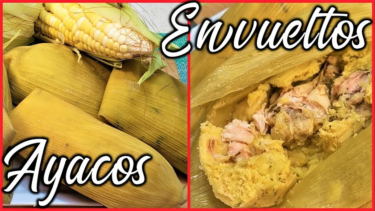 envueltos de mazorca - ayacos de mazorca - envueltos de mazorca con pollo