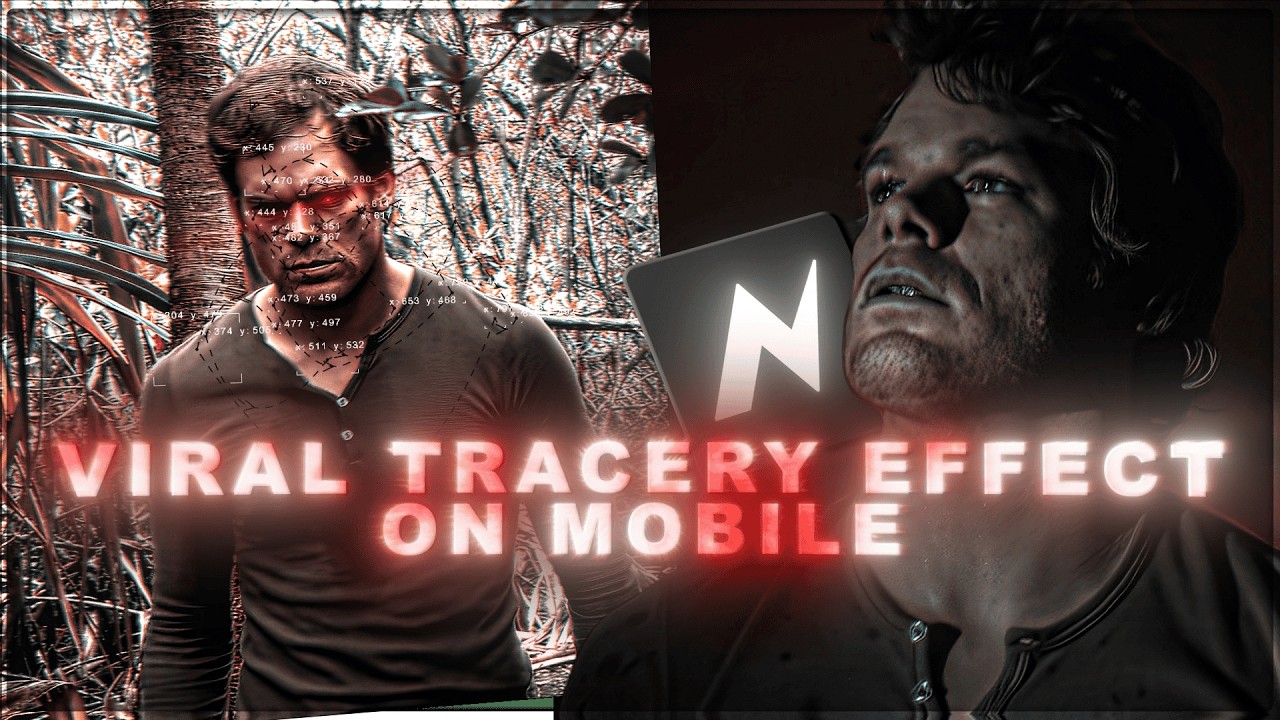 VIRAL TRACERY EFFECT TUTORIAL ON MOBILE | NODE VIDEO *FREE* + preset