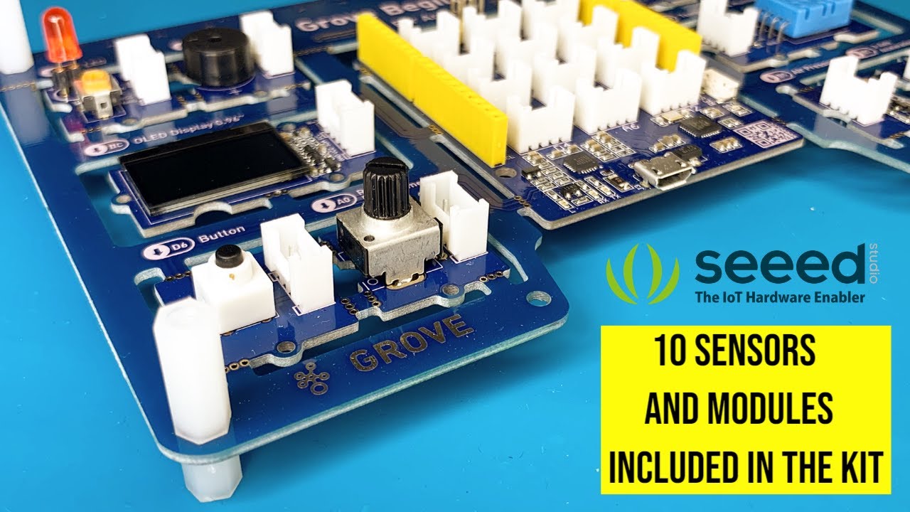 Вы можете изучить Arduino в 10 уроках - Комплект датчиков Arduino - База