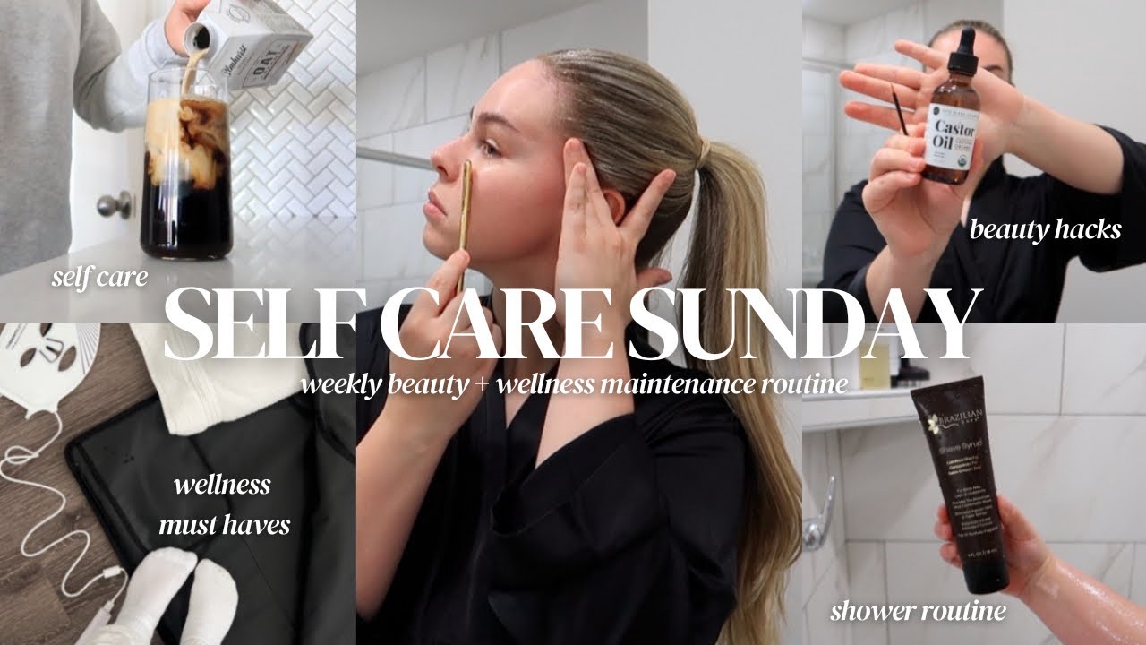 SUNDAY RESET ROUTINE: self-care, weekly beauty maintenance, & wellness must haves!