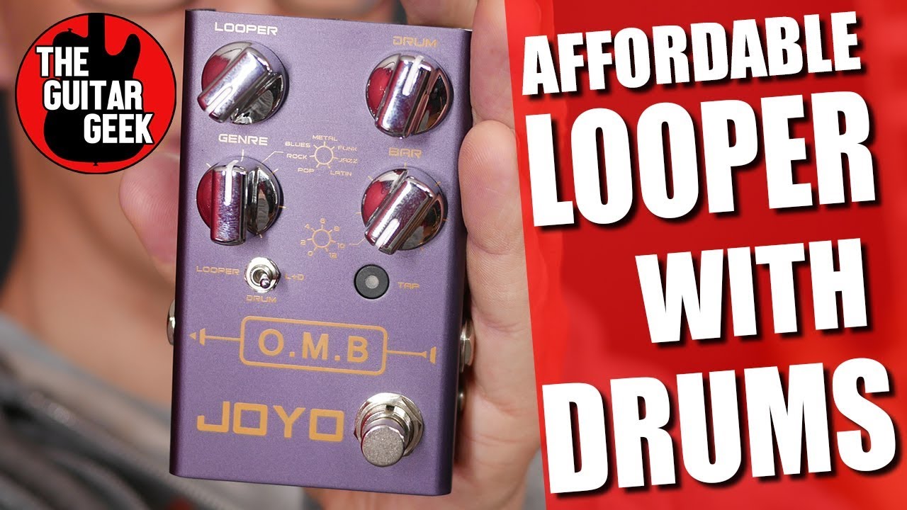 Loop Pedal with Drum Machine - Joyo OMB Demo and Review
