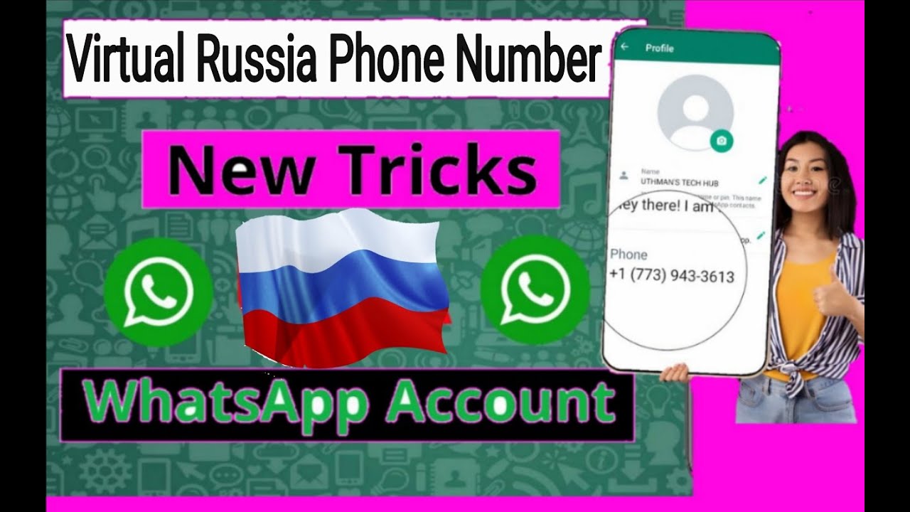 How To Get (+7) Russia WhatsApp number | Unlimited Russia Number 2023