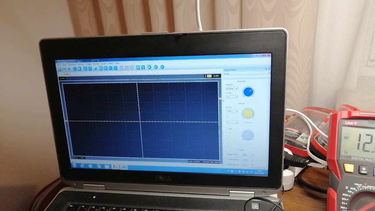 PWM SDC 7500 analogue  TL494 checking by osciloskope
