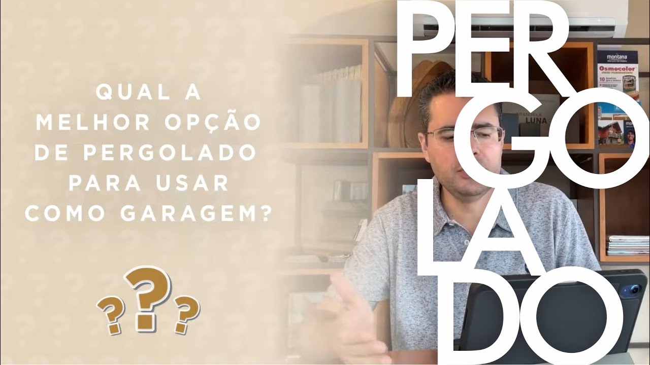 ✅Qual a MELHOR OPÇÃO de PERGOLADO para GARAGEM? - COBRIRE RESPONDE