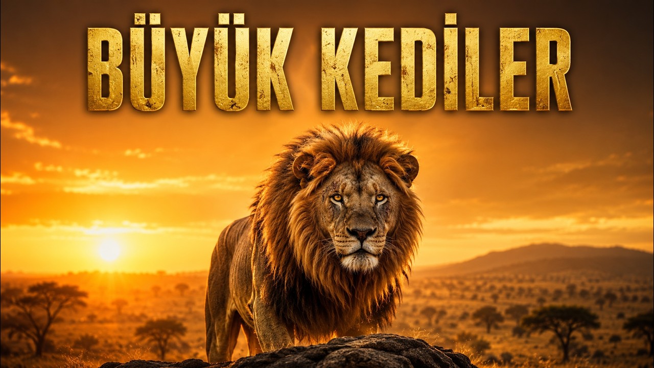 Büyük Kediler: Dünyanın En Güçlü 7 Yırtıcısı | 4K TAM BELGESEL