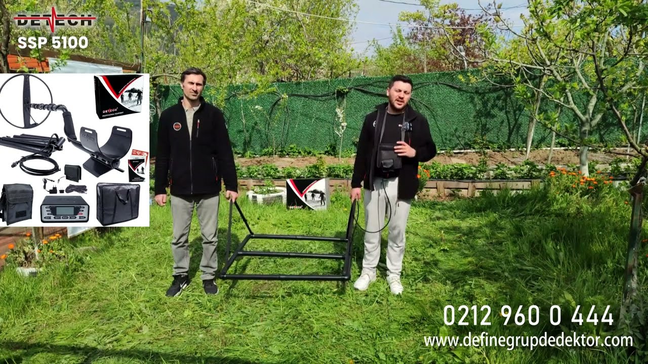 Detech SSP 5100 Pulse Derin Define Dedektörü