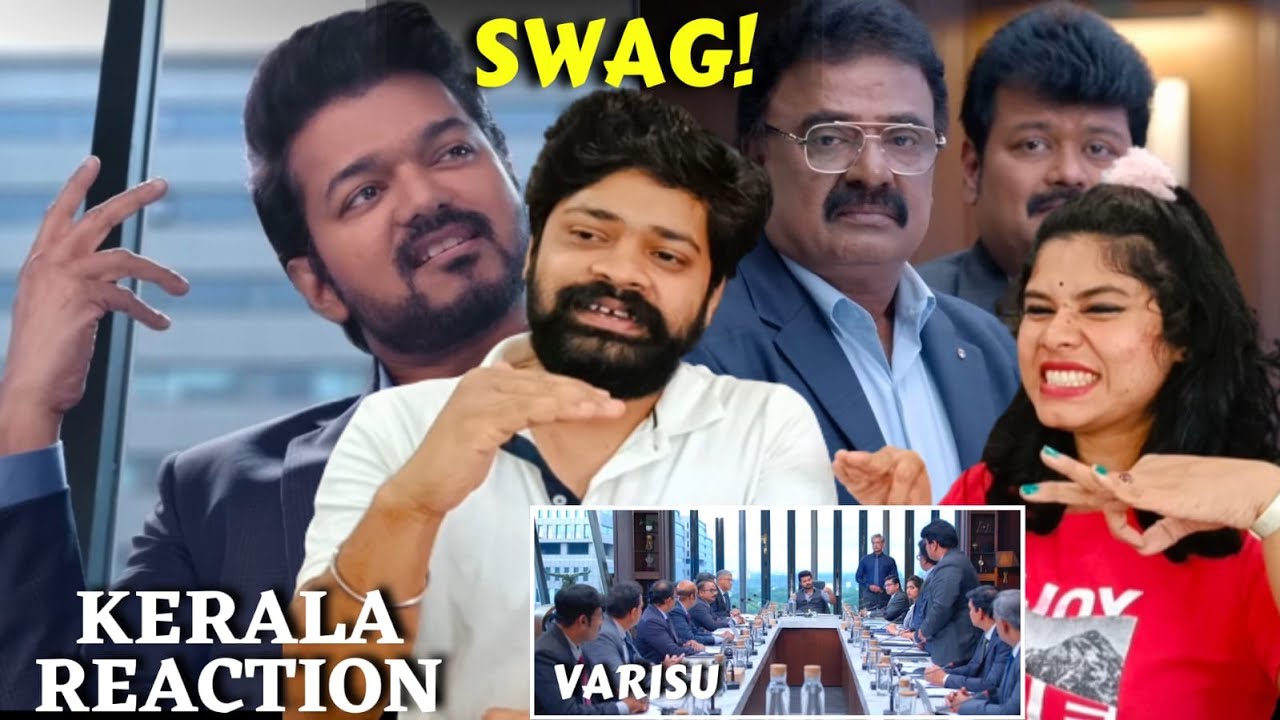 Varisu Mass & Funny Board Meeting Scene REACTION😎🔥 | Malayalam | Thalapathy Vijay | Rashmika |Vamshi