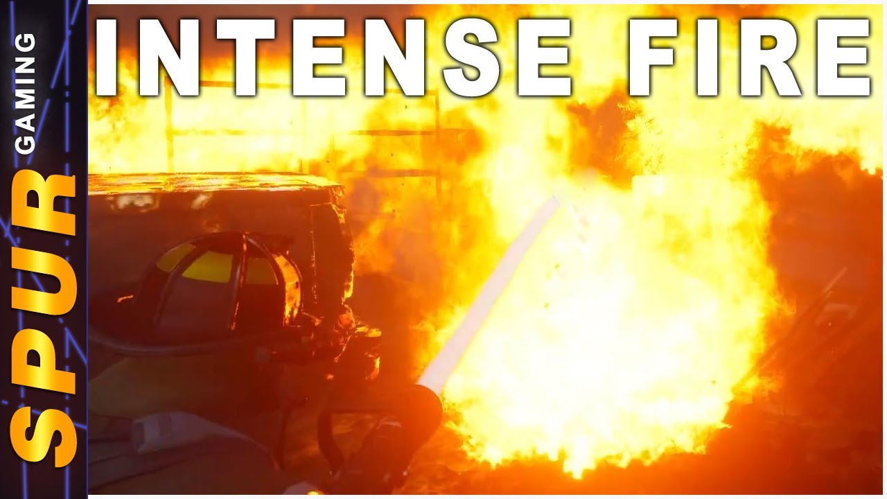Spurs FIRST Look at Firefighting Simulator the Squad