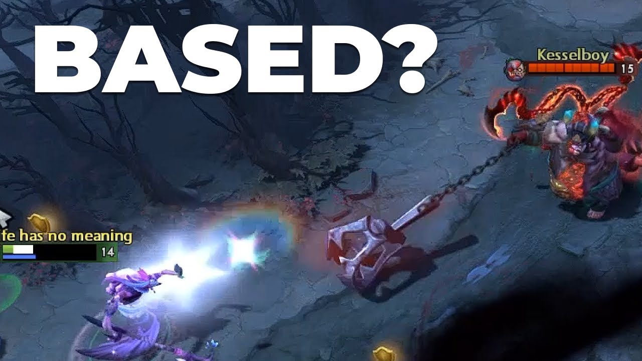 Dazzle dodging pudge's hook and hexing him at the same time