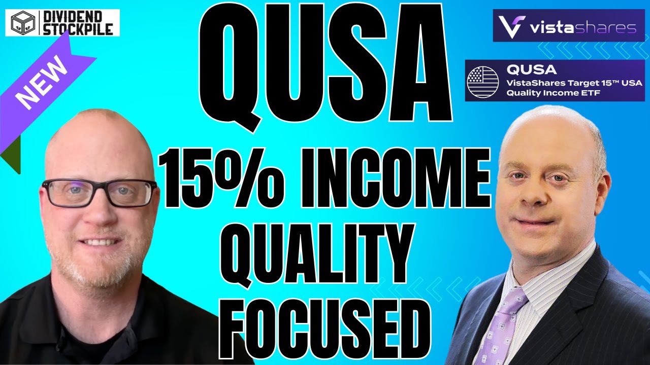 QUSA Income ETF: 15% Income from Quality Companies | Interview with Adam Patti, CEO of VistaShares