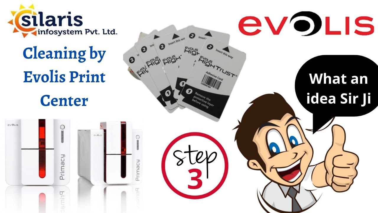 Evolis Primacy Cleaning By Evolis Print Center (Step 3)