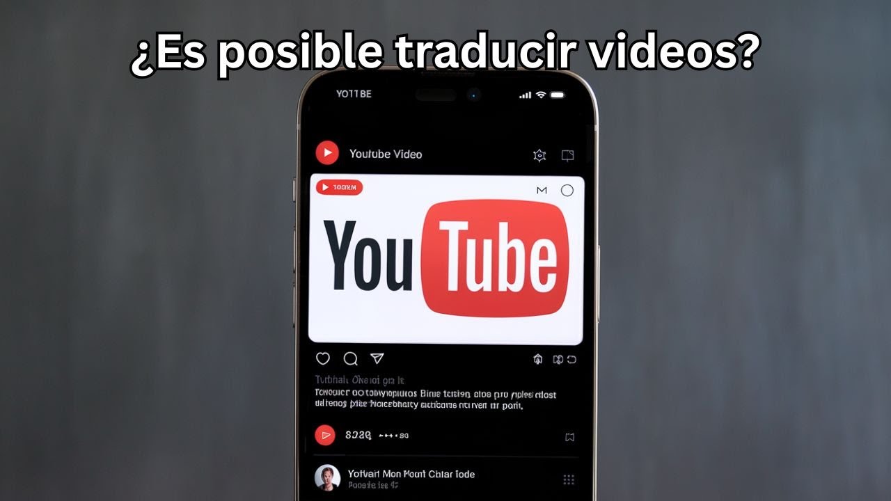 🌍📱 C&oacute;mo Traducir Cualquier Video de YouTube en tu M&oacute;vil | Gu&iacute;a F&aacute;cil 2025