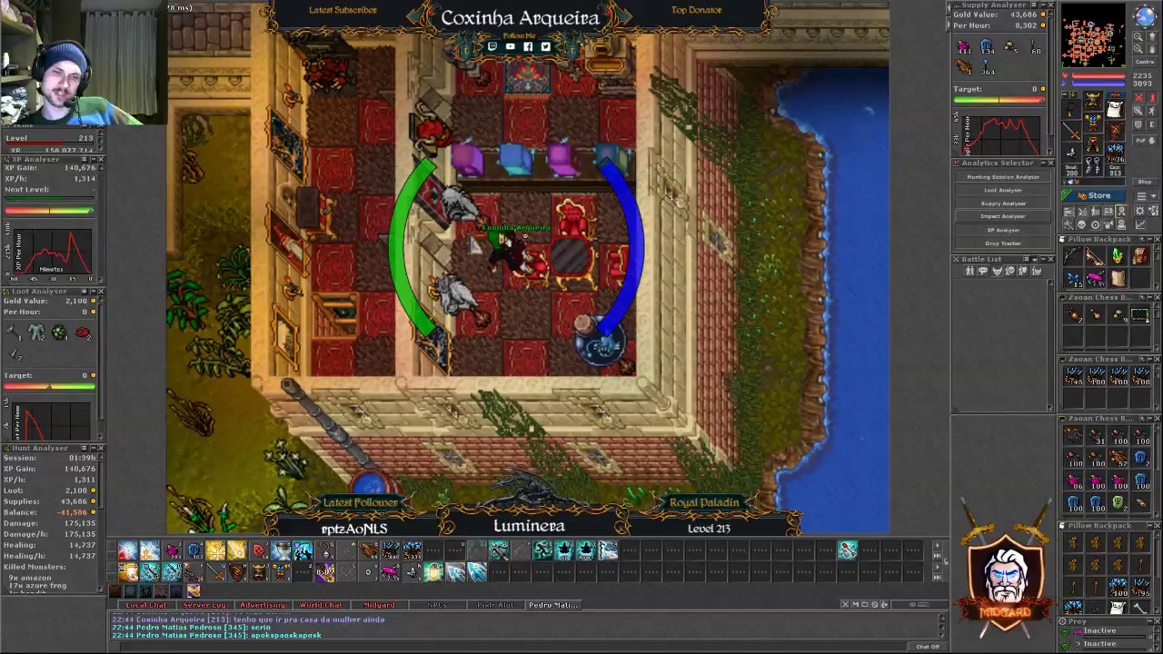 Tibia [PT-BR] Hunt RP 200 [Luminera]