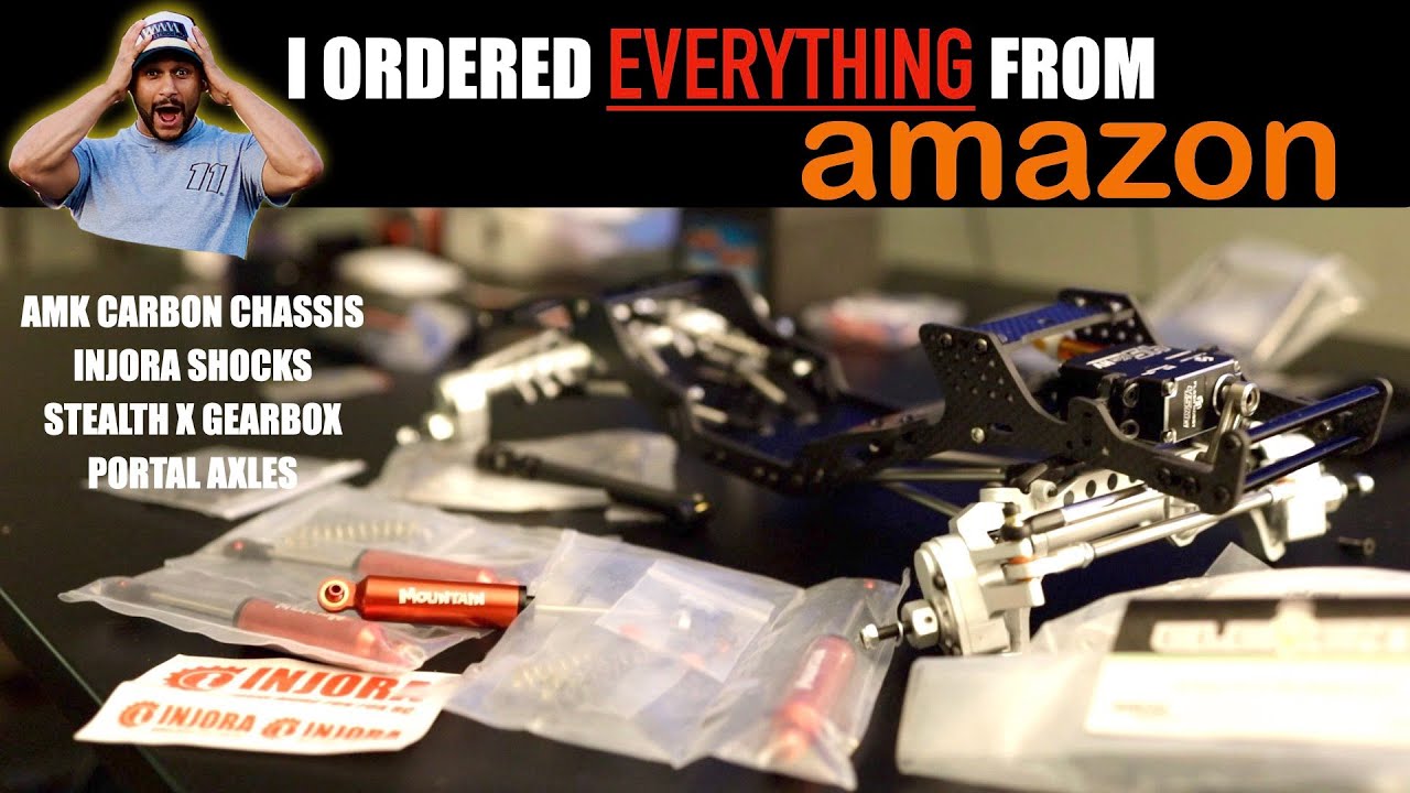 AMK Carbon Fiber Crawler Chassis HAUL!!!
